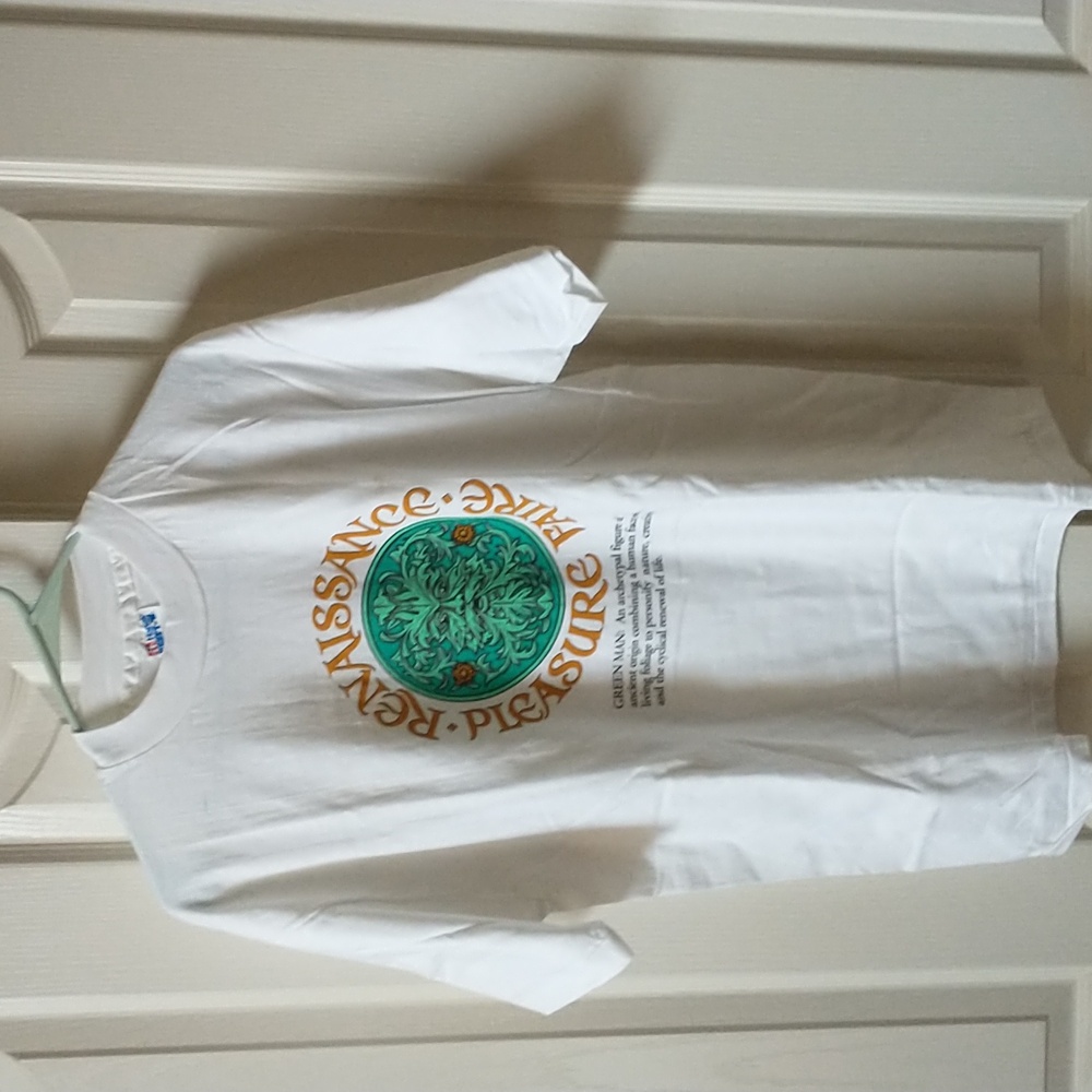 California Renaissance Pleasure Fair Green Man T-shirt *NWOT* **Collectible**